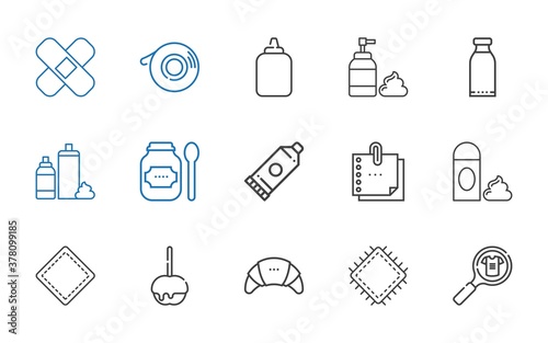 sticky icons set
