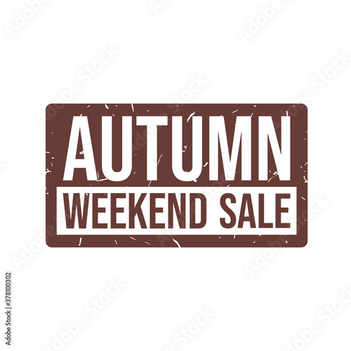 Wallpaper Mural  Autumn rubber stamp sale banner Torontodigital.ca