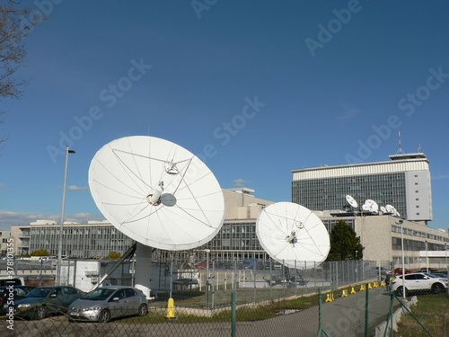 Fotografija Headquarters of Czech Television - public broadcaster, provider of TV channel for education, culture, fun and information