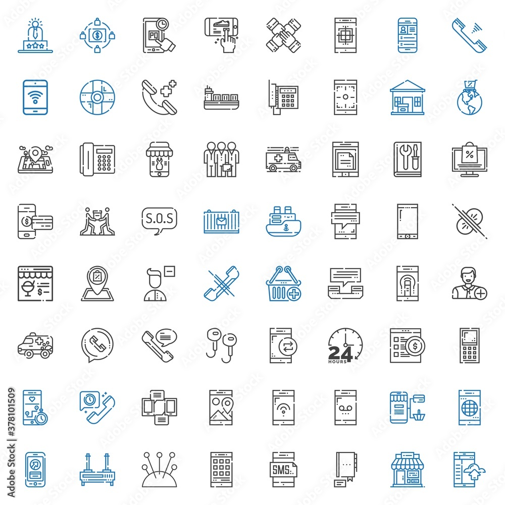 support icons set support icons set