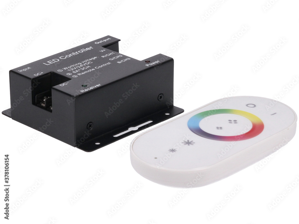 Obraz premium STEROWNIK LED PR-RGB-216-T-W3