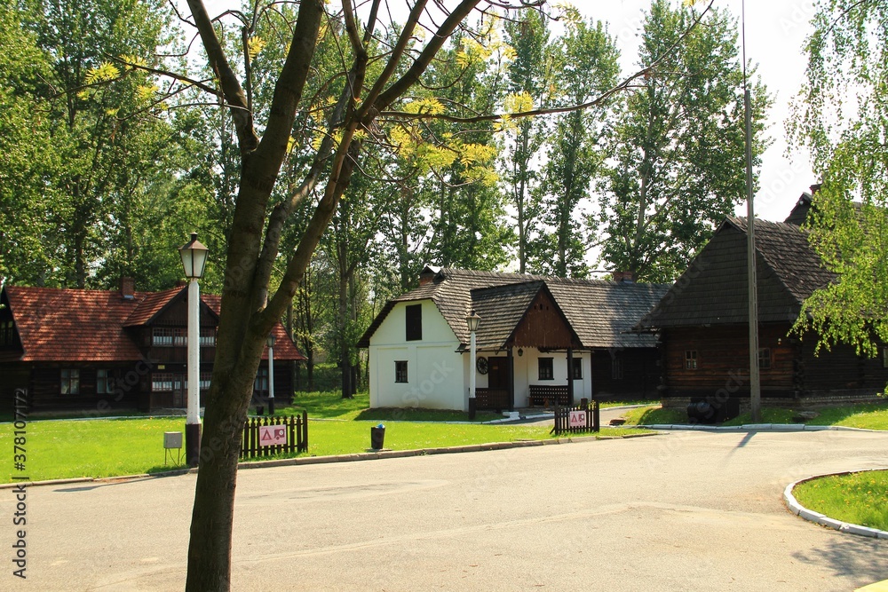 Pastewnik, Przeworsk, Skansen, Zagroda, Domek, Zabytek, Zabudowa