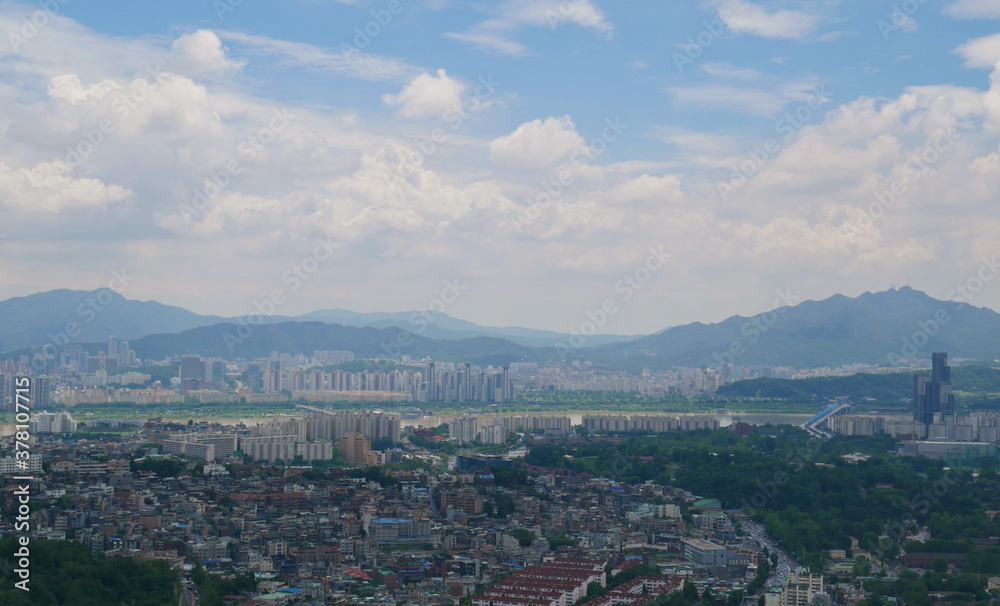 panorama of the city