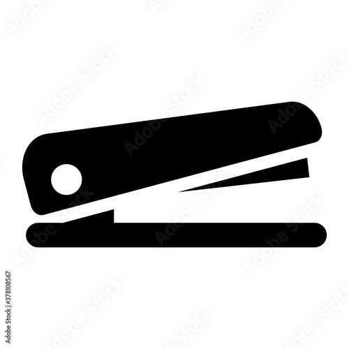  Vector of stapler in modern style, staple press 