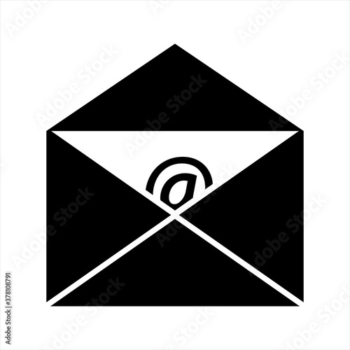 Message icon. Open message icon