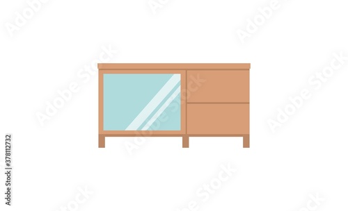 TV stand illustration
