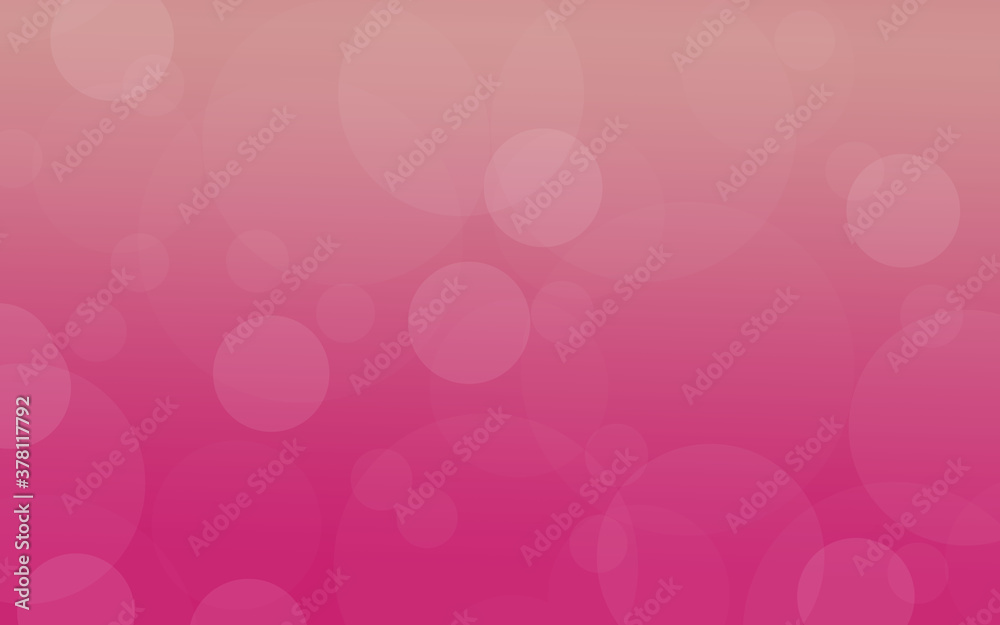 Abstract pink background with bokeh.