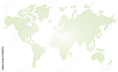 High detail lines world map. vector illustration of earth map	
