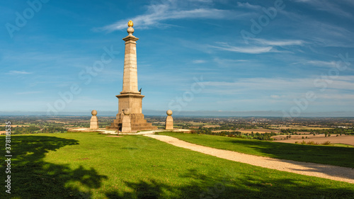 Monument on the top of Coombe Hill  Wendover  England 