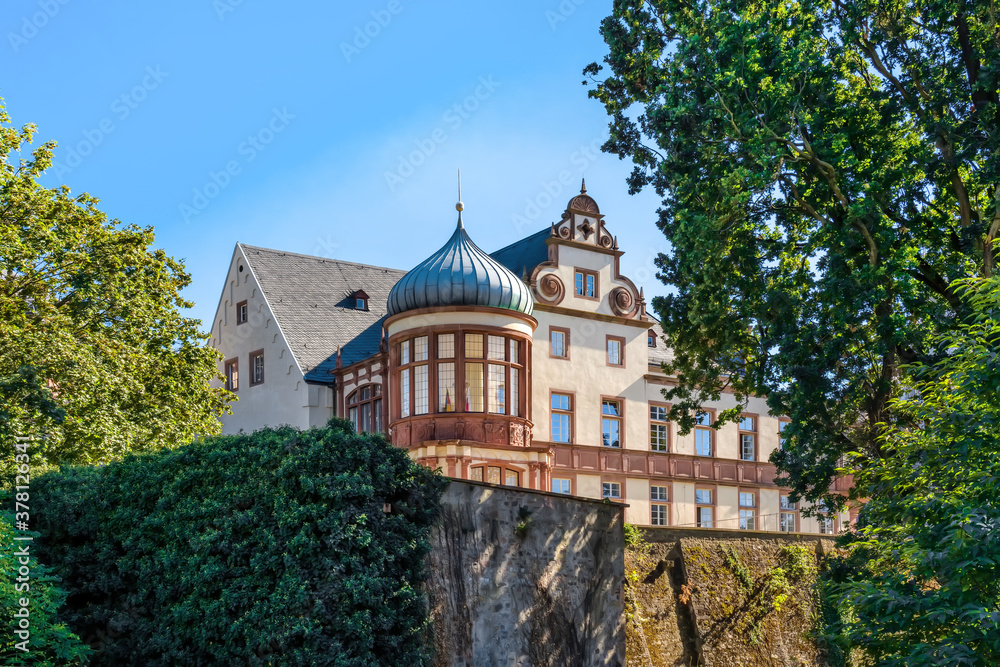 The baroque City Palace in Darmsadt. Das barocke Darmstädter Stadtschloss