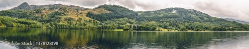 panorama of Loch Achray photo