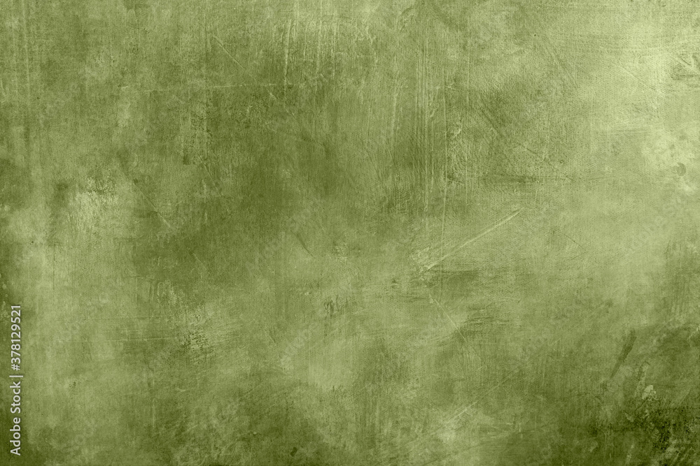 Green painted background