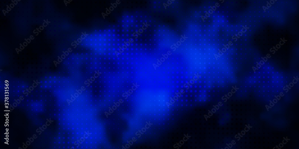 Dark BLUE vector texture with circles. Glitter abstract illustration with colorful drops. Pattern for booklets, leaflets. Dark BLUE vector texture with circles. Glitter abstract illustration with colorful drops. Pattern for booklets, leaflets.
