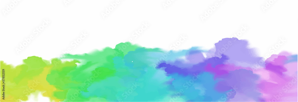 Colorful vector watercolor backgrounds for poster, brochure or flyer, Bundle of watercolor posters, flyers or cards. Banner template.