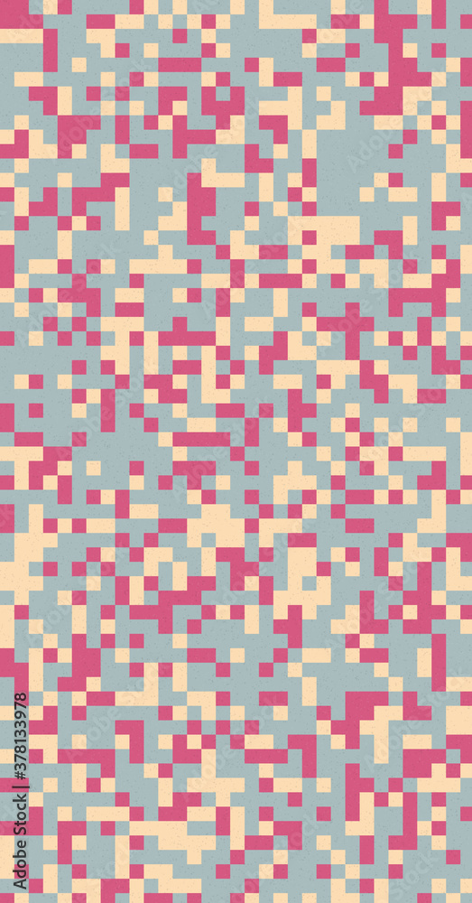 Fototapeta premium Abstract Color Halftone Dots generative art background illustration