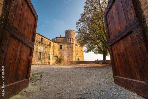Roddi Castle, Langhe, Piedmont, Italy
