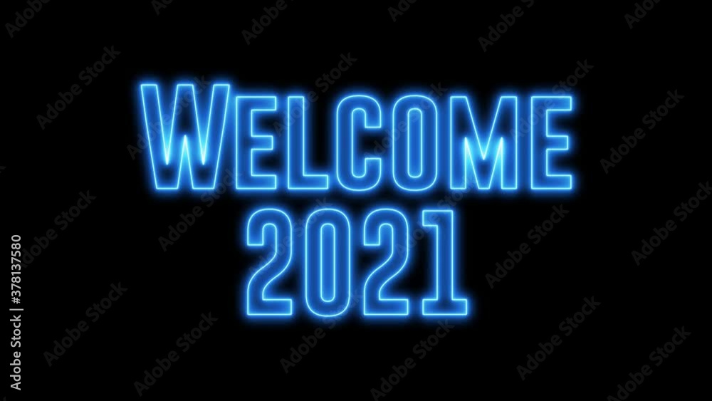 Neon colorful text of Neon colorful text of