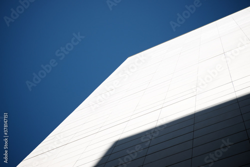 Facade of a modern building.