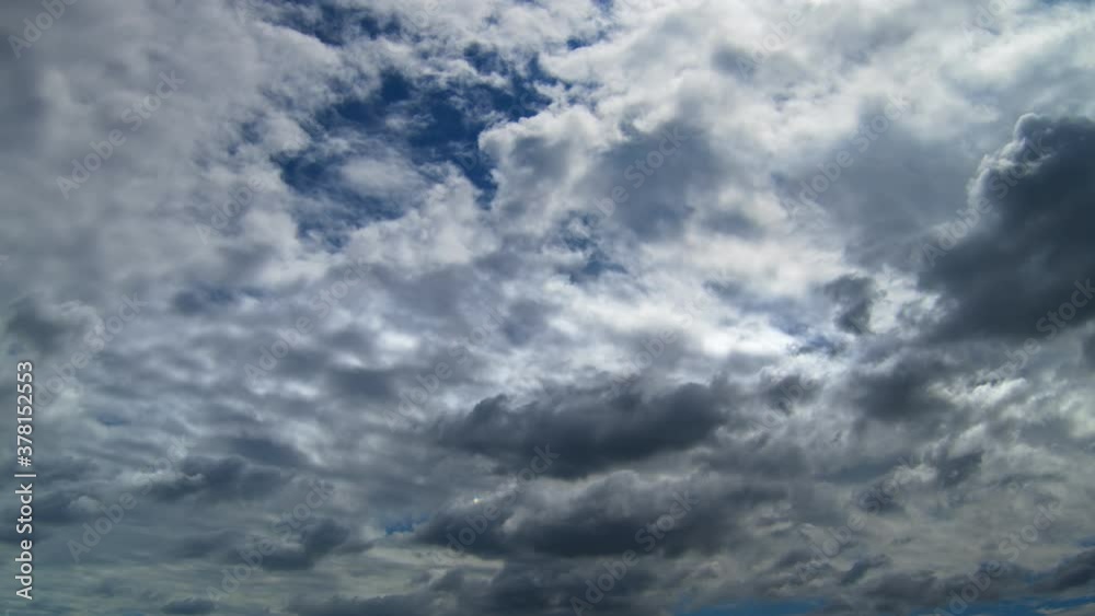 黒い雲 タイムラプス 黒い雲 タイムラプス