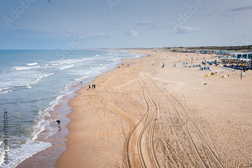 Fototapeta Naklejka Na Ścianę i Meble -  Am Strand von Den Haag - Niederlande - Holland