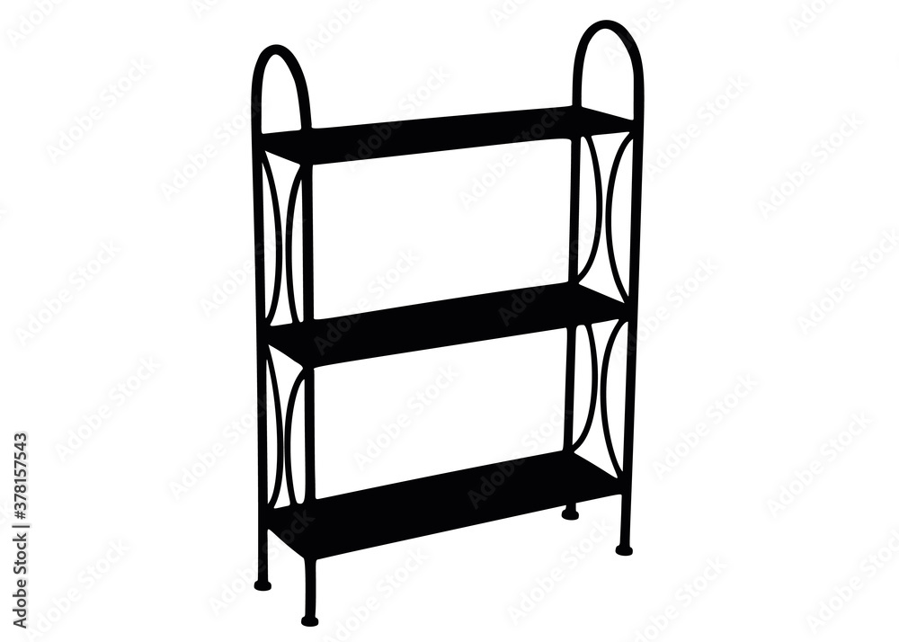 Openwork Shoe shelf in 3 tiers. Shelf for the hallway. Openwork Shoe shelf in 3 tiers. Shelf for the hallway.