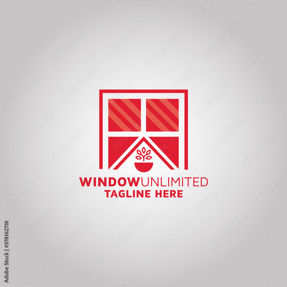 Windows & real estate logo design idea | stock.adobe Windows & real estate logo design idea | stock.adobe