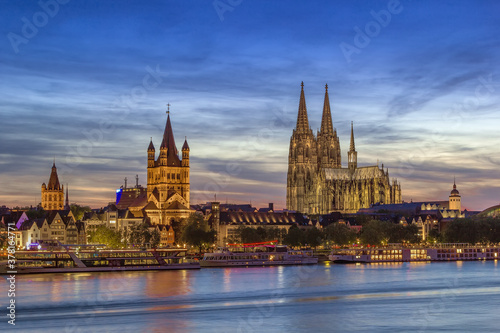 View of Cologne, Germany