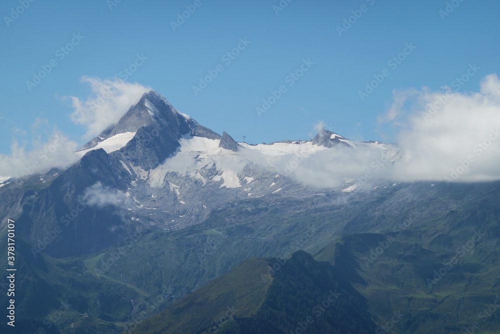 Untouched alpine nature near Zell am See in Austria one summer afternoon - August 25, 2020