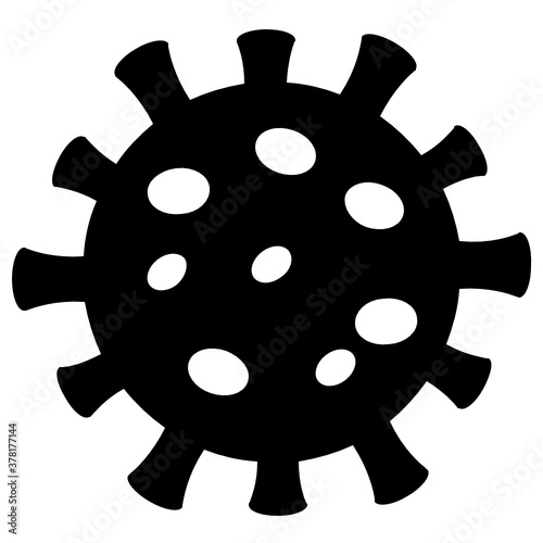 Infectious‌ ‌disease,‌ ‌viral‌ ‌coronavirus‌ ‌in‌ ‌trendy‌ ‌flat‌ ‌style‌ ‌ ‌

