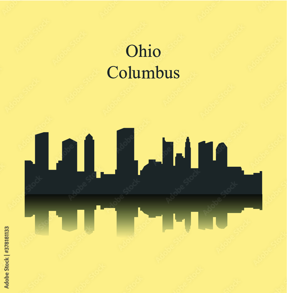 Columbus, Ohio ( city silhouette ) Columbus, Ohio ( city silhouette )