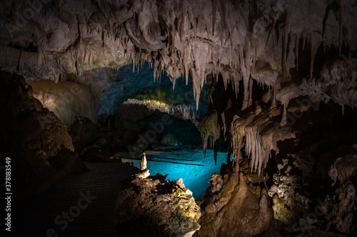 Anemoptera Cave is found near the Pramanda village, with its abundant stalagmite deposits and underground waterfalls and lakes....