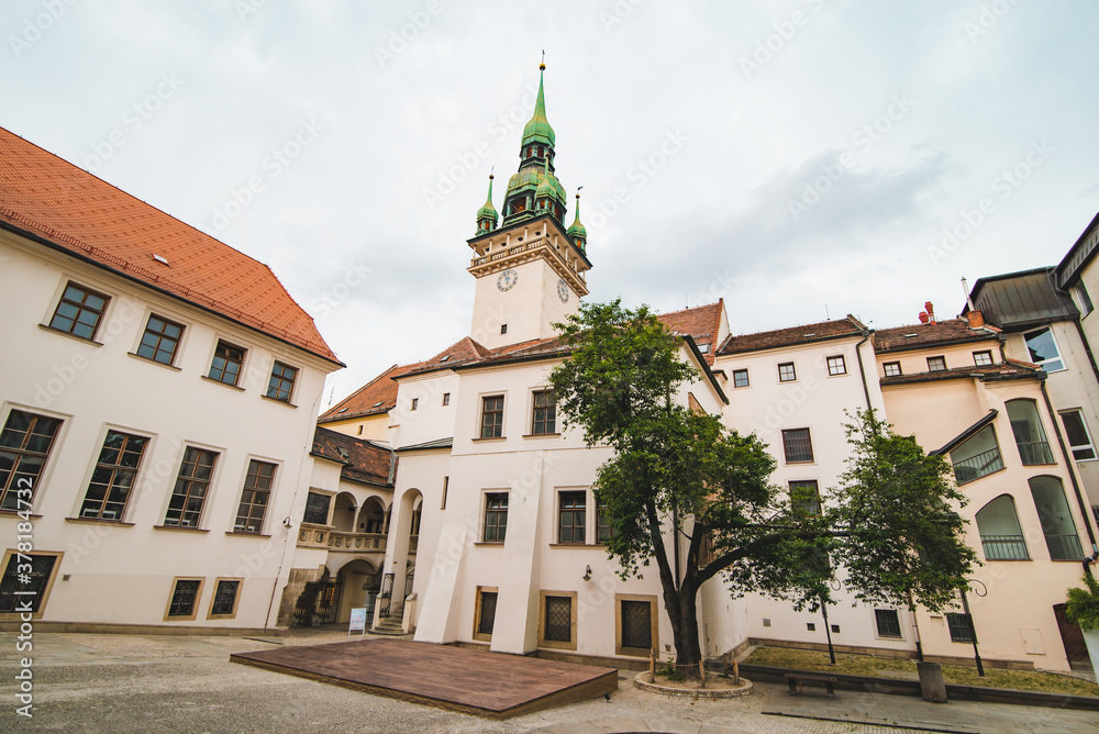 view of old town city hall in brno