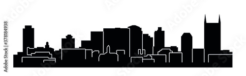 Nashville, Tennessee ( city silhouette )