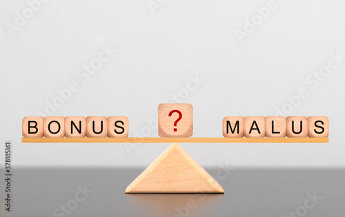Photos Bonus und Malus in der Wirtschaft