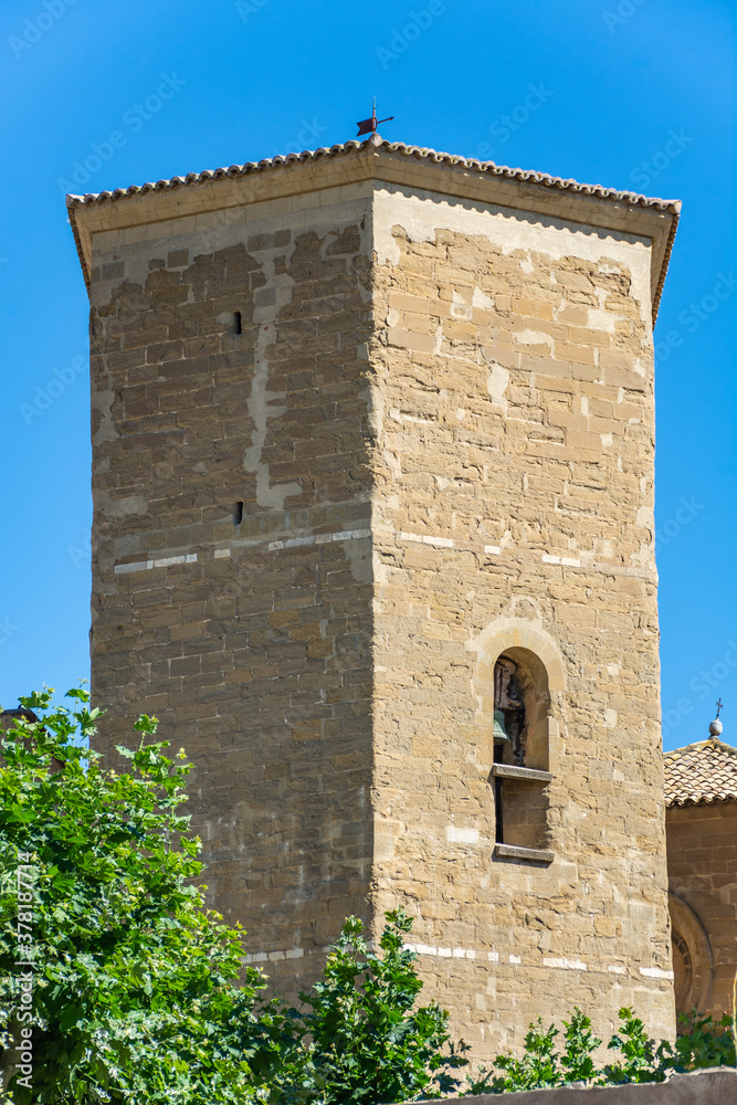 Catholic church in Huesca, Aragon, Spain