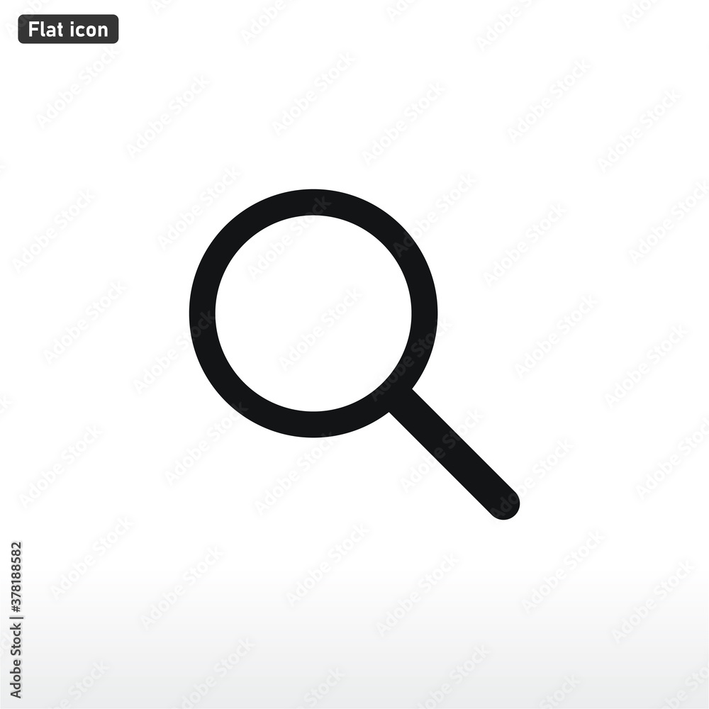 Search icon vector . Magnify sign Search icon vector . Magnify sign