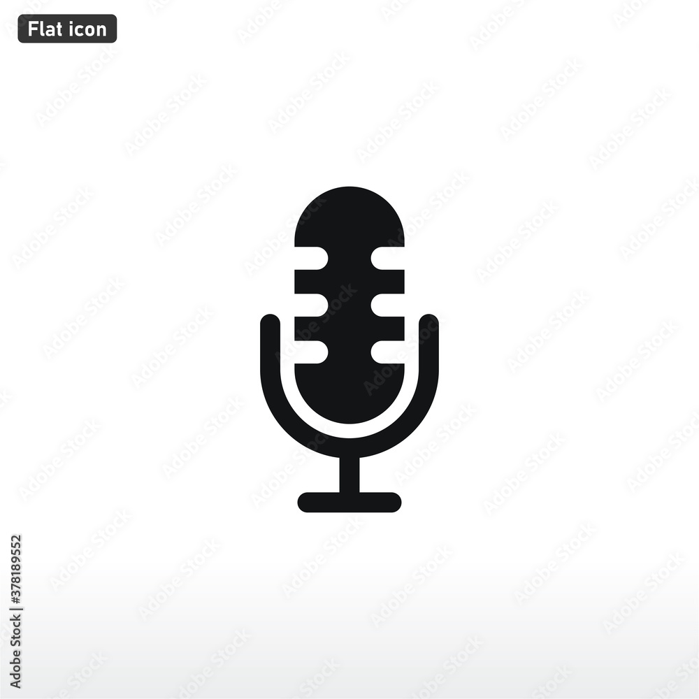 Microphone icon vecor eps 10 Microphone icon vecor eps 10