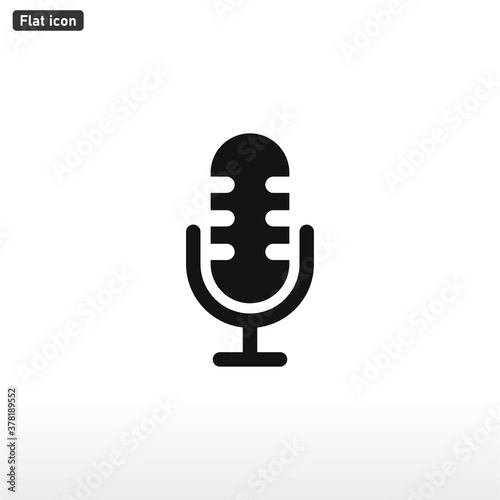 Microphone icon vecor eps 10 © huseyn