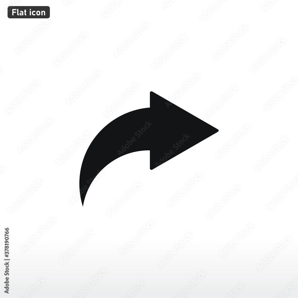 Right Arrow icon vector . Arrow right sign . Next Right Arrow icon vector . Arrow right sign . Next