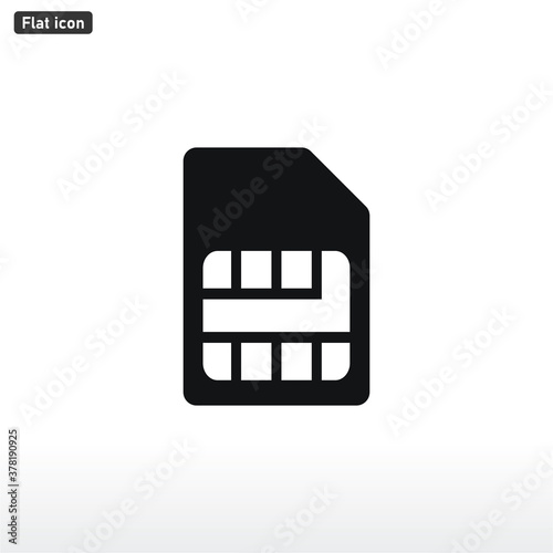 Sim Card icon vector eps 10