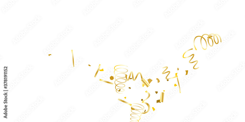 Obraz premium Golden confetti.