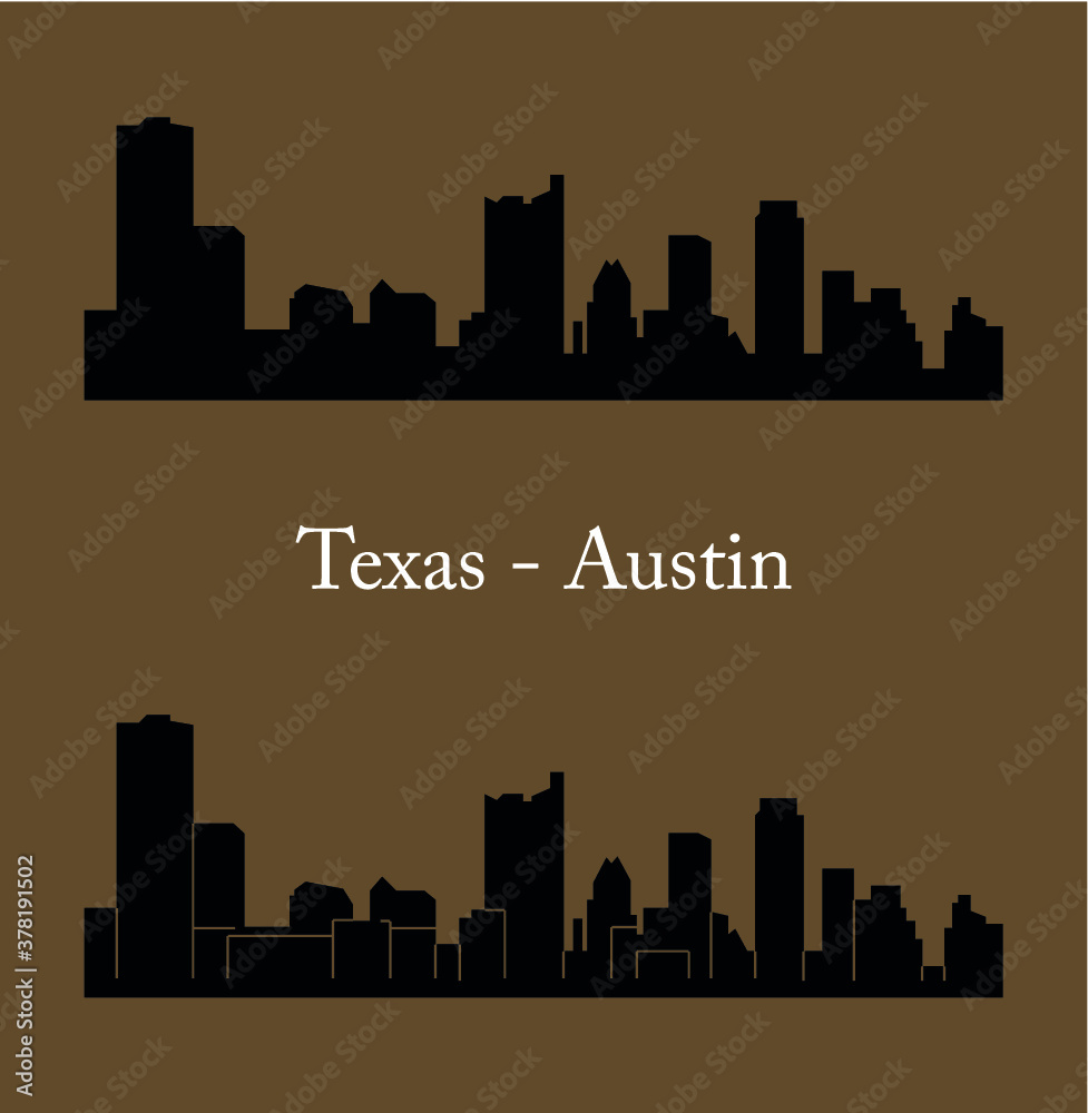Austin, Texas ( city silhouette ) 