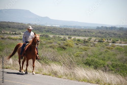 person riding horse © Cuauhtemoc