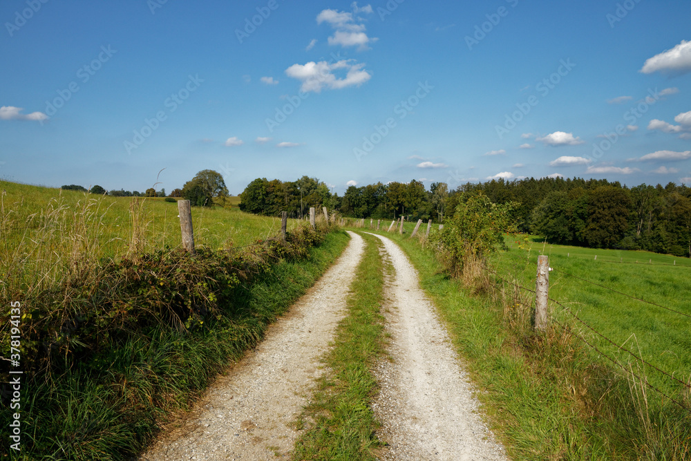 road in the countryside