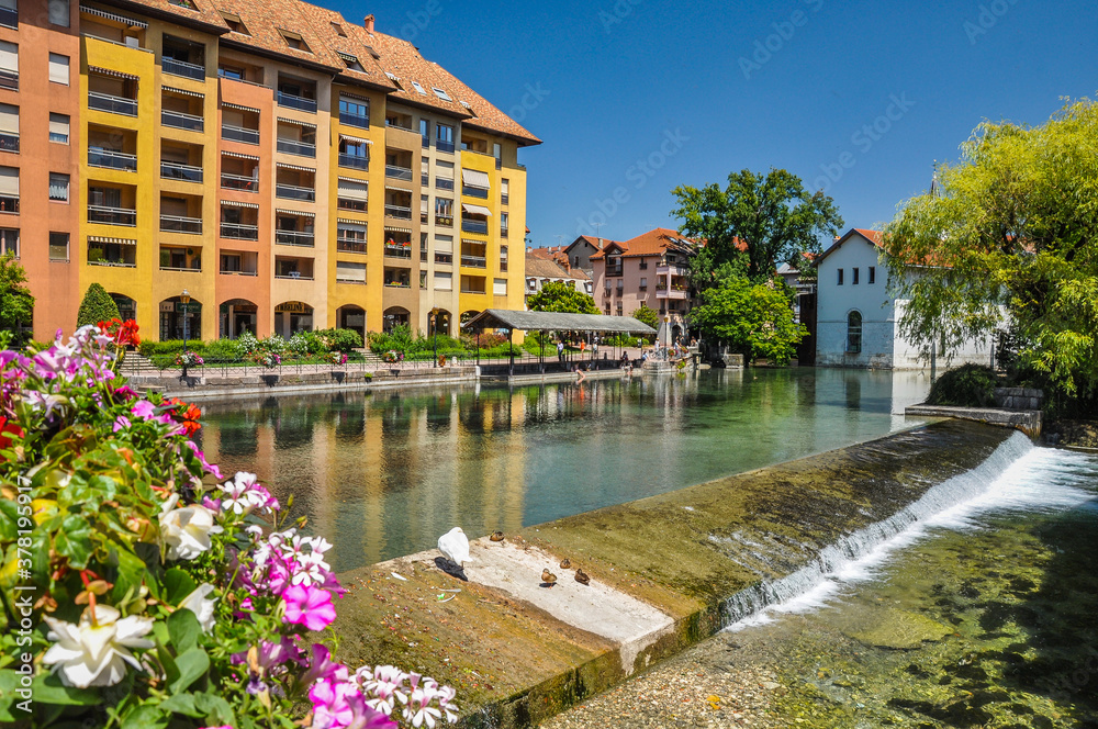 Obraz premium The Wonderful city of Annecy in France