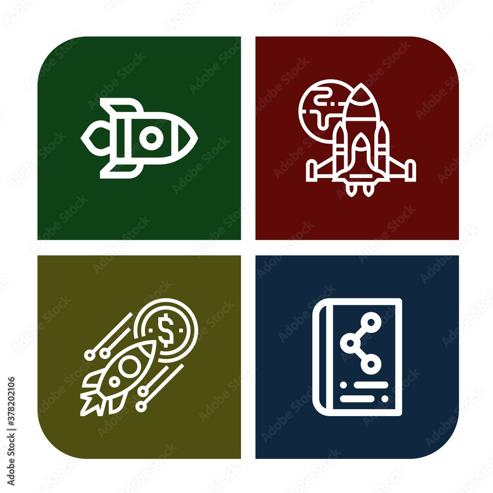 astronomy simple icons set astronomy simple icons set