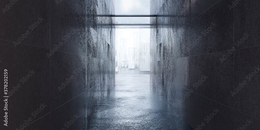 abstract walls architecture background in big city sky scraper background 3d render illustration abstract walls architecture background in big city sky scraper background 3d render illustration
