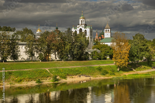 Spaso-Preobrazhensky (Transfiguration) monastery in Yaroslavl. Russia