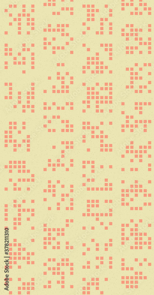Abstract Color Halftone Dots generative art background illustration Abstract Color Halftone Dots generative art background illustration