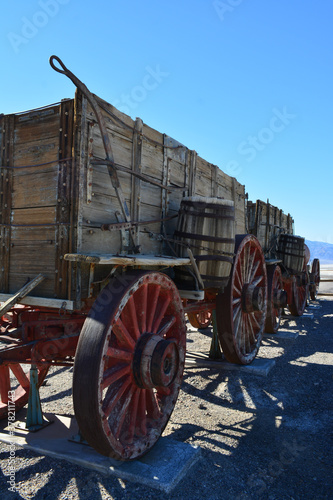 Vintage Wagon at Death Valley National Park California USA